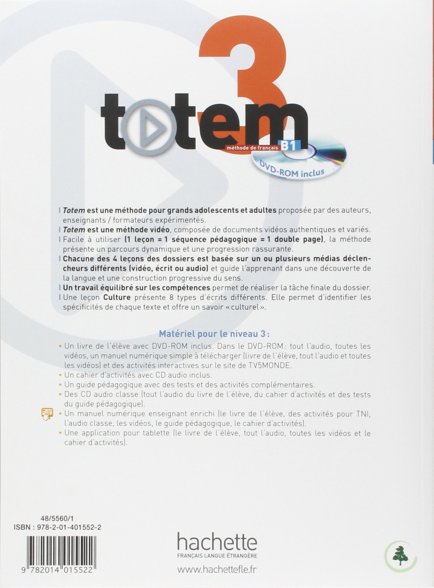 Totem 3 + Cahier + DVD-Rom