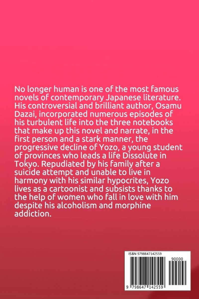 No longer Human by Osamu Dazai