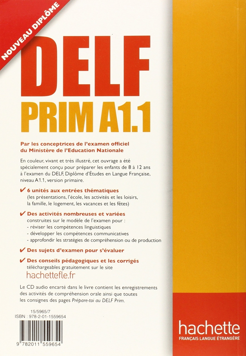 DELF PRIM A1.1 + CD audio