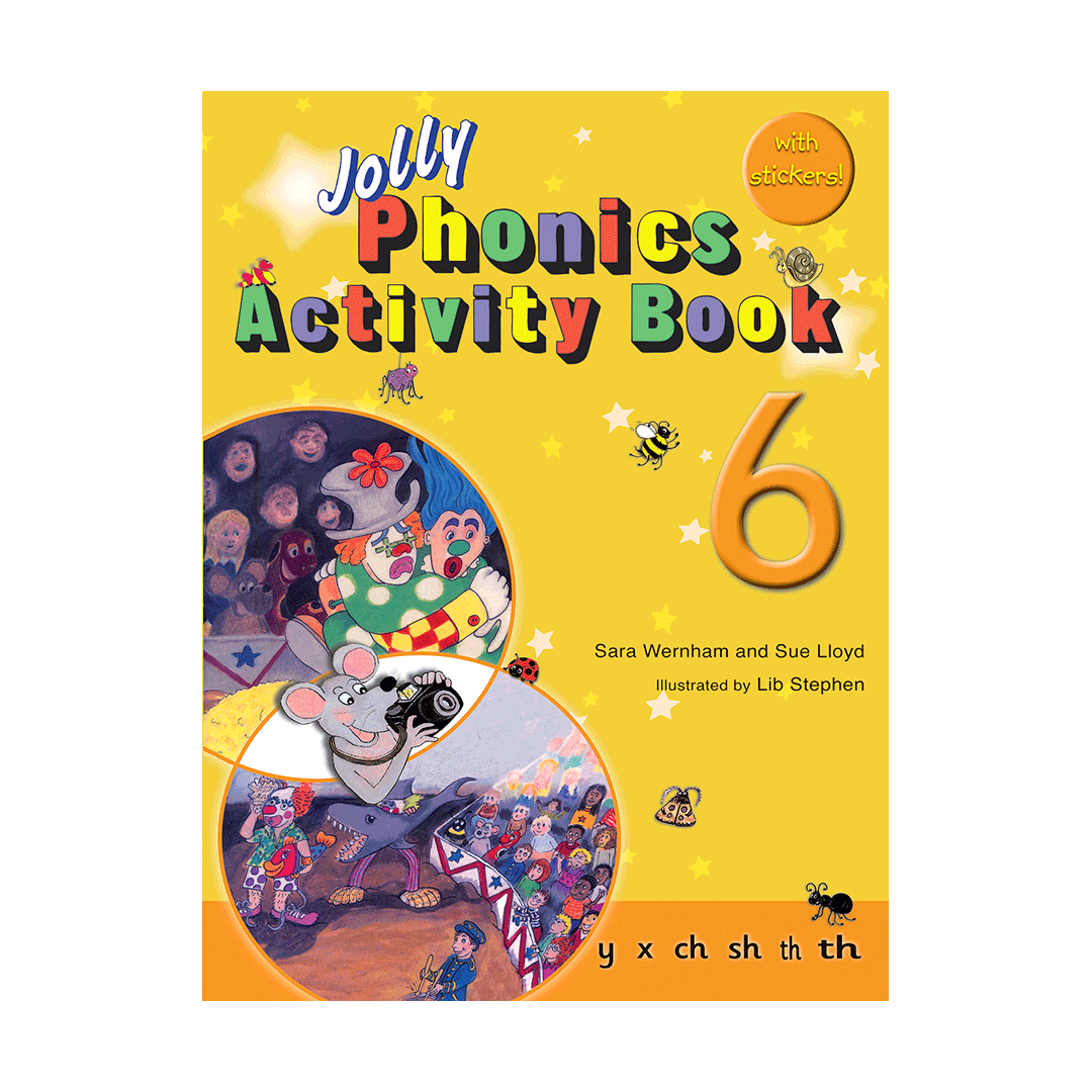 Jolly Phonics Activity Book 6 