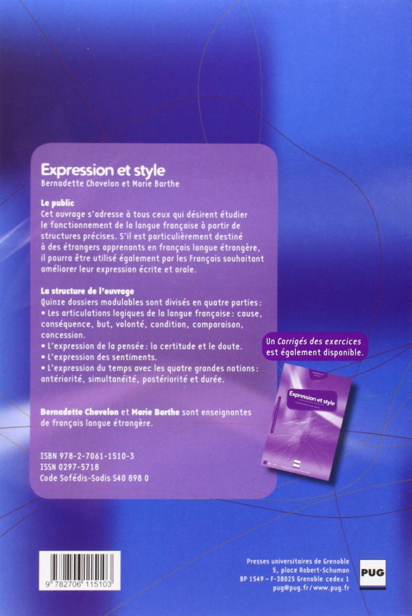 EXPRESSION ET STYLE - B2-C1