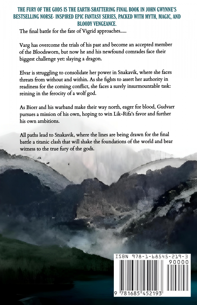 کتاب The Fury Of The Gods By John Gwynne