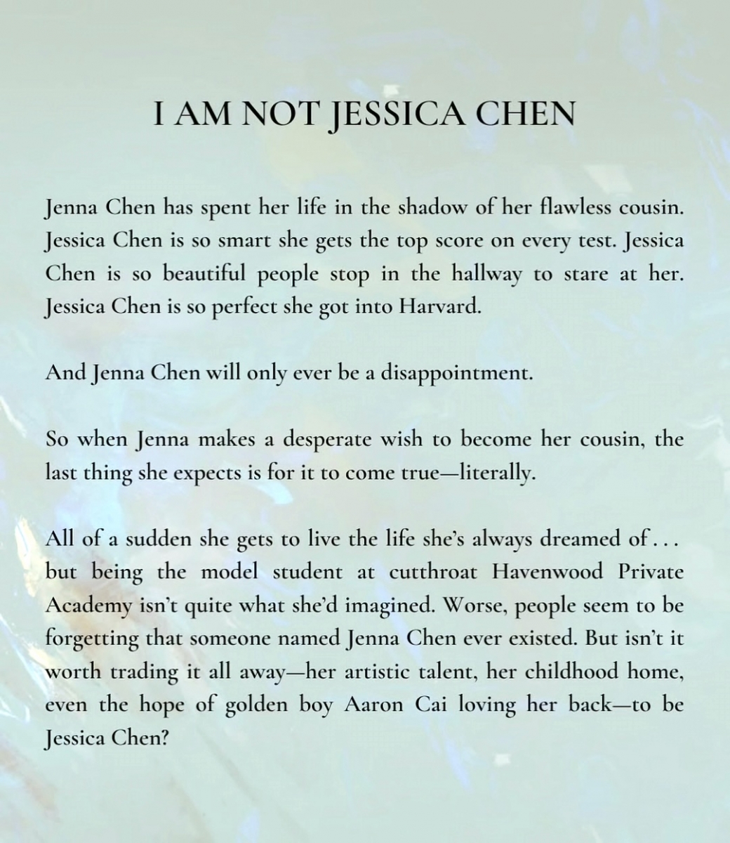 کتاب I Am Not Jessica Chen by Ann Liang