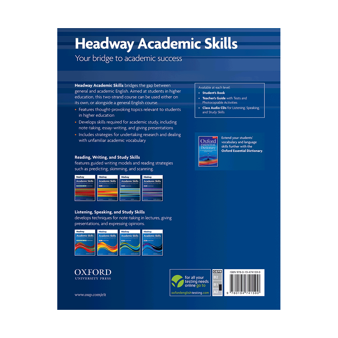 Headway Academic Skills 1 Reading and Writing 