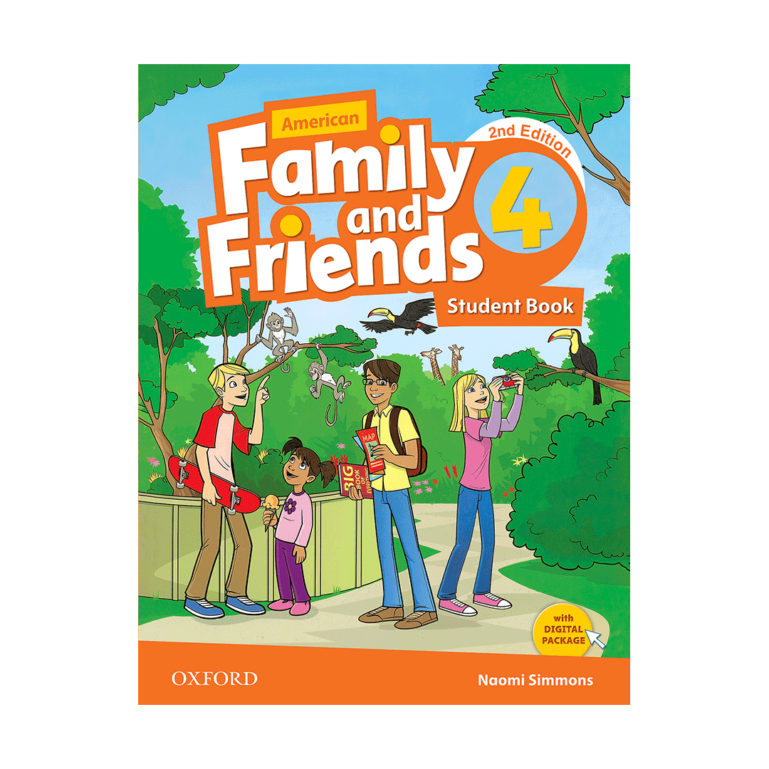 American Family and Friends 4 (2nd) SB+WB  تحریر