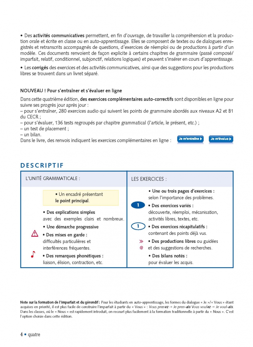  Grammaire progressive - N intermediaire - 4eme 