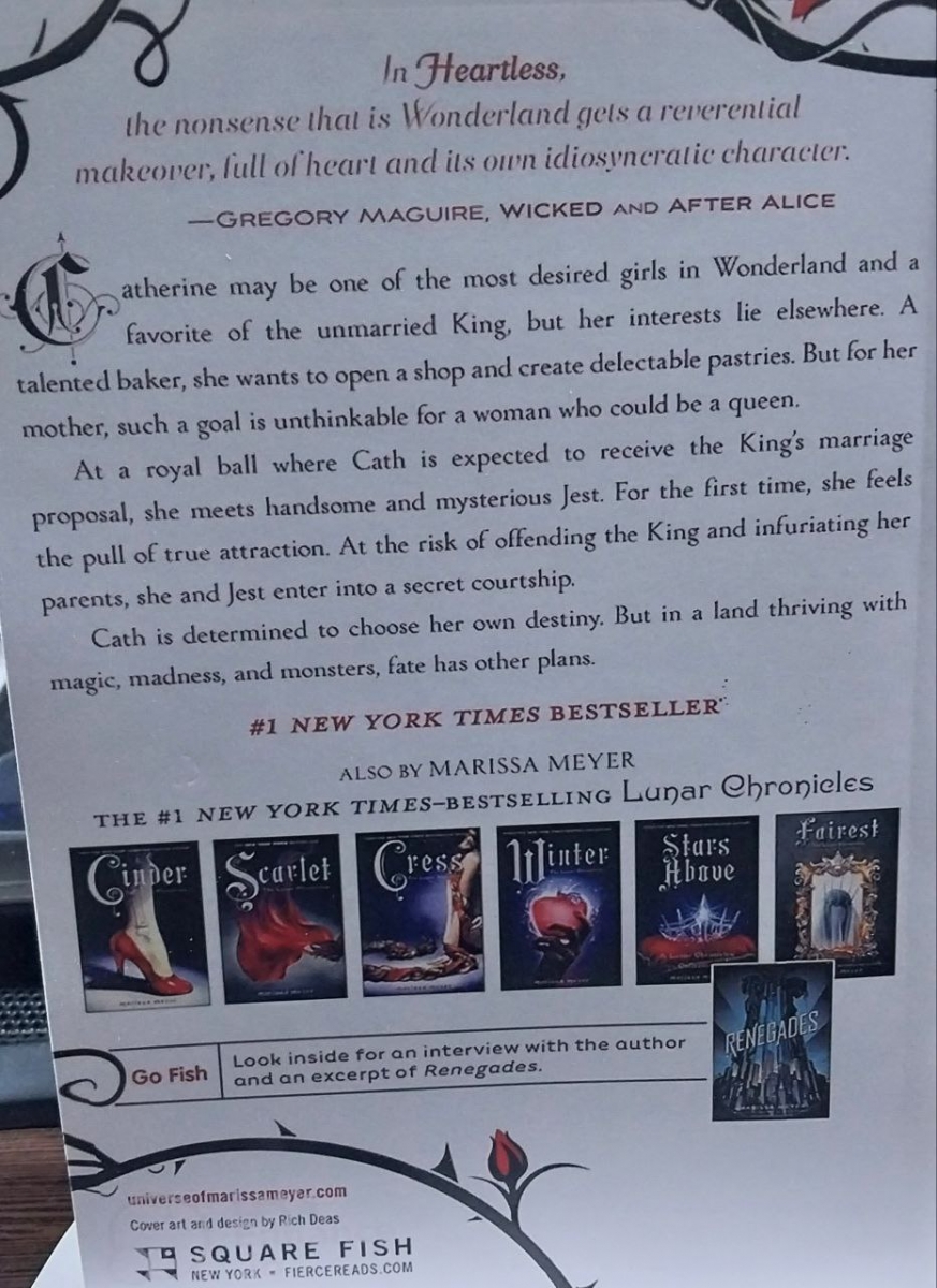  Heartless by Marissa Meyer
