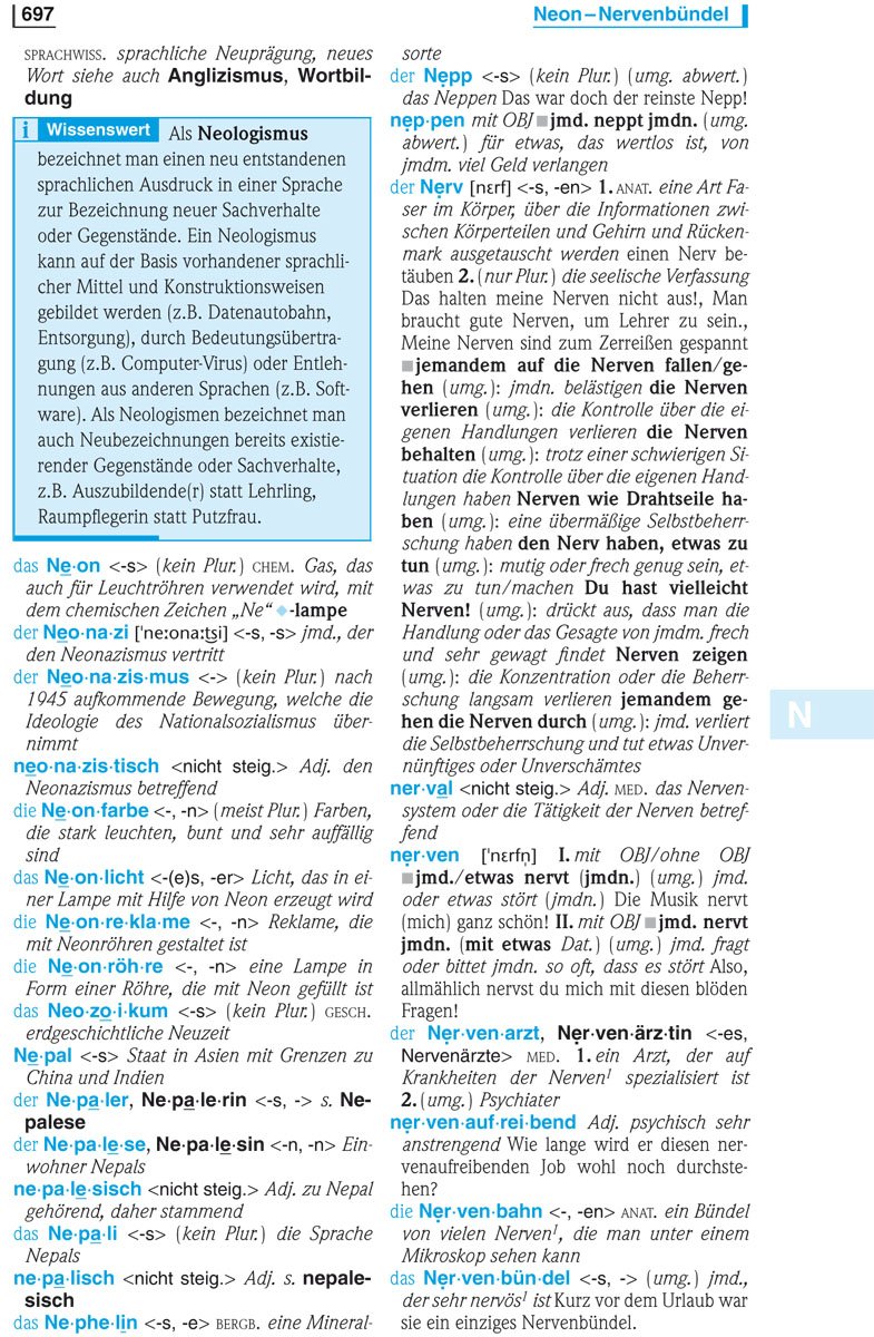 PONS KOMPAKTWÖRTERBUCH DEUTSCH ALS FREMDSPRACHE
