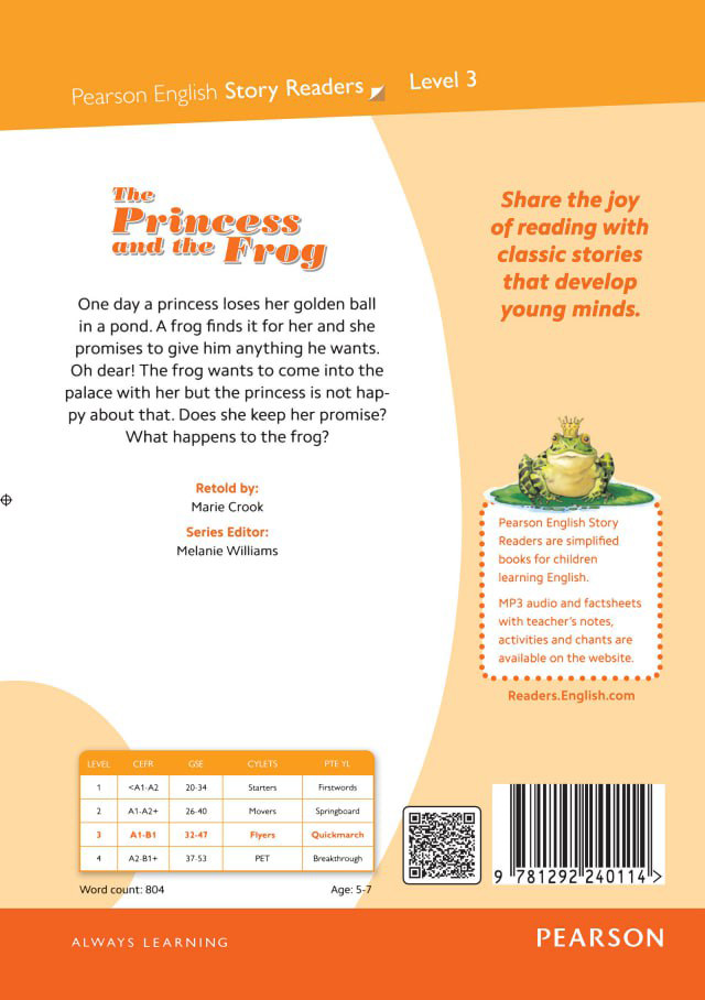 Pearson The Princess and the Frog (3) +QR
