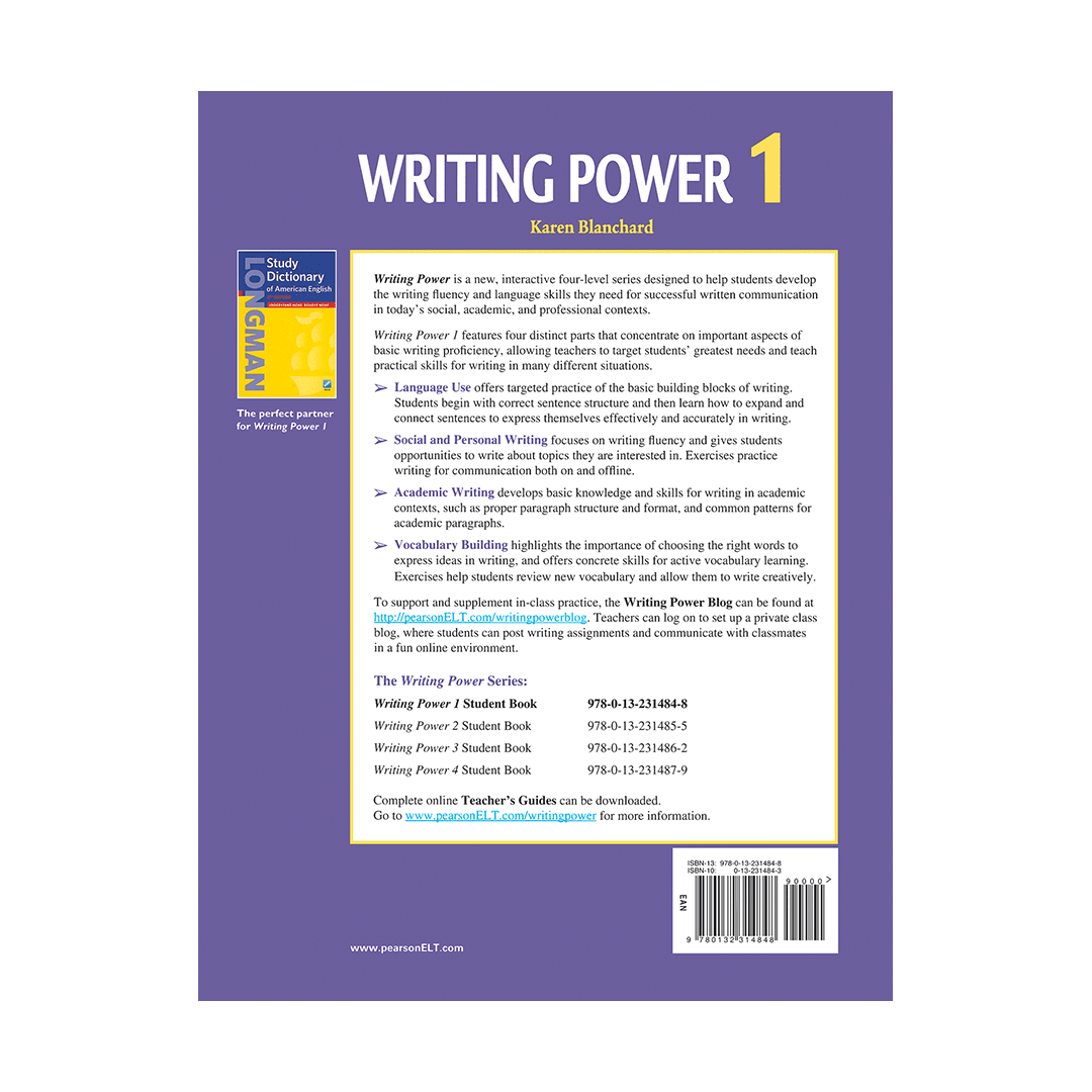 Writing Power 1 با جواب 