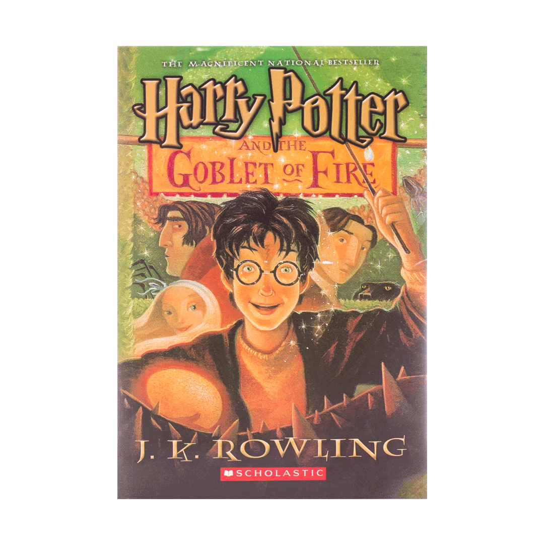 Harry Potter And The Goblet Of Fire-Book4 جلد سخت دو جلدی 