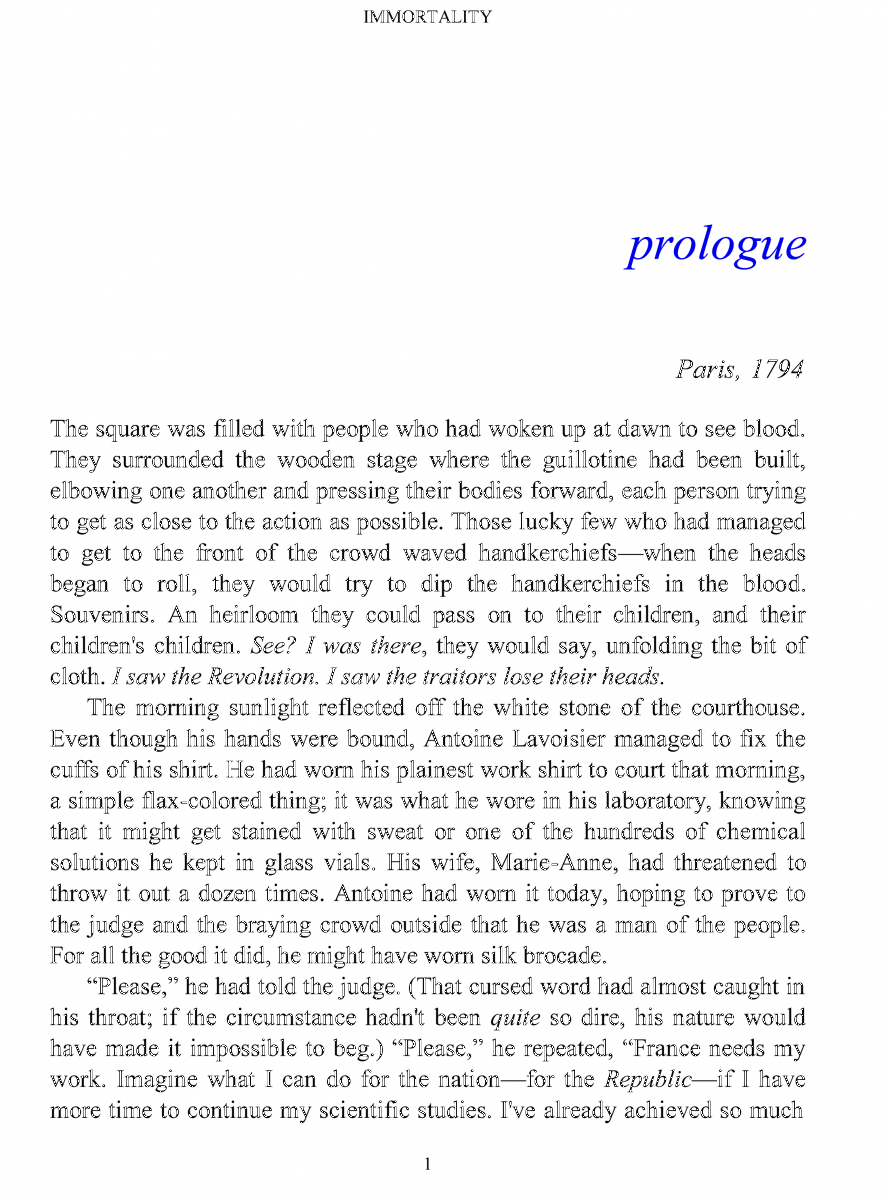 کتاب Immortality (The anatomy duology 2) by Dana Schwartz