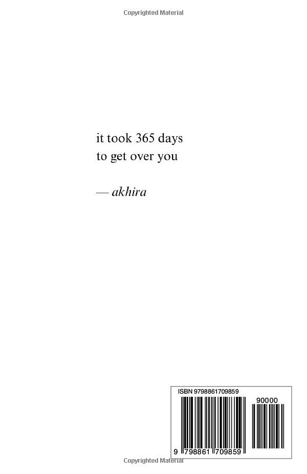  365  days without you by akhira 