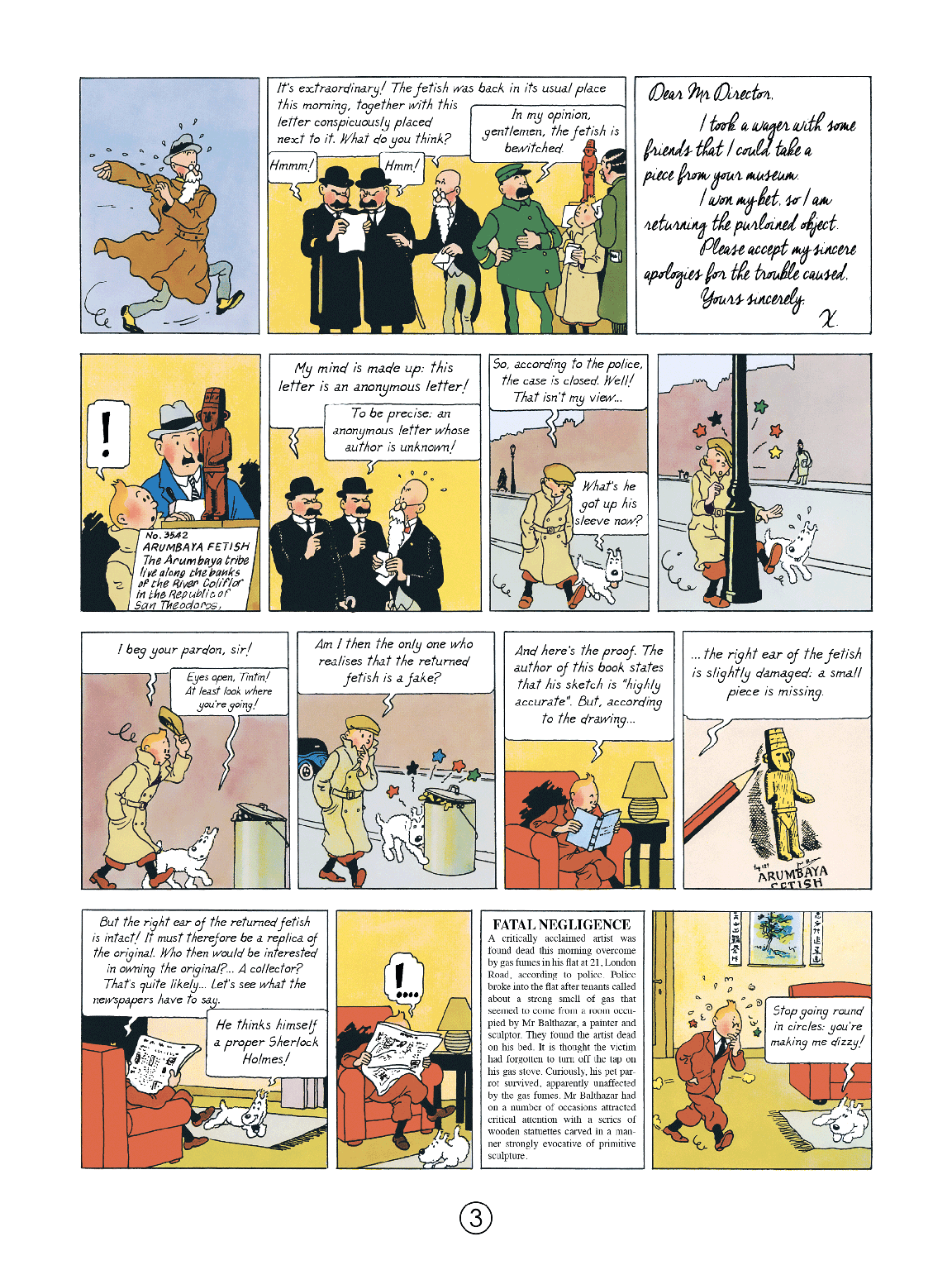 The Broken Ear (The Adventures of Tintin) by Hergé