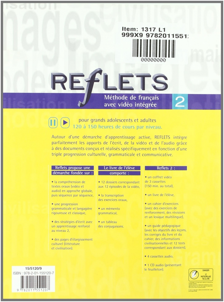 Reflets 2 + Cahier 