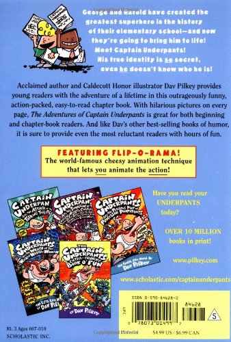  The Adventures Of Captain Underpants (Captain Underpants 1) 