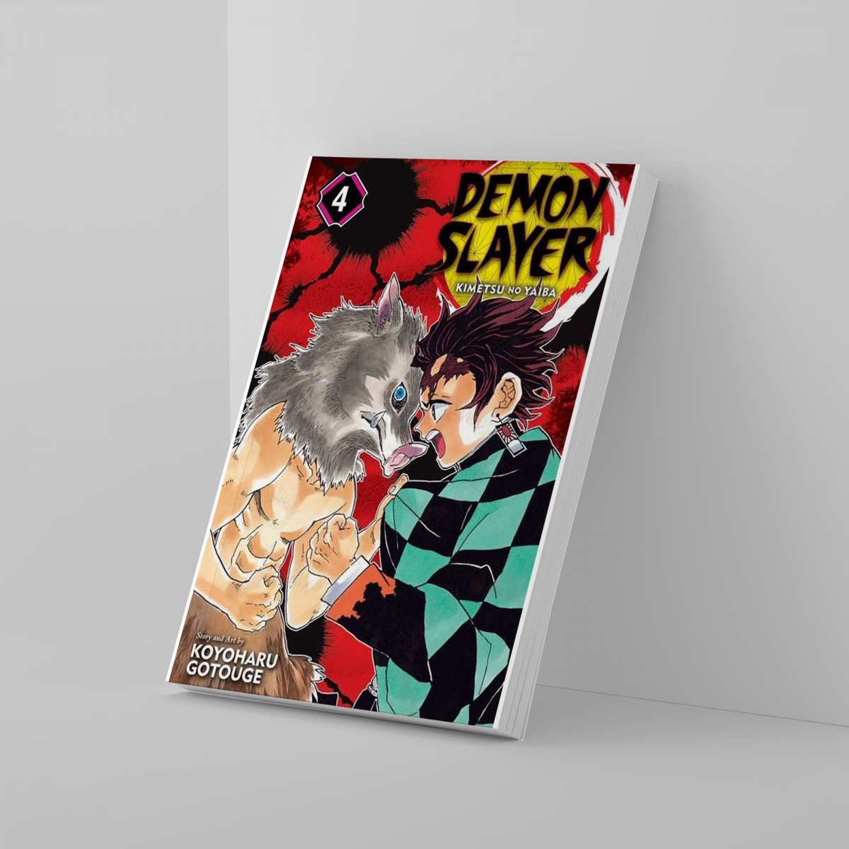  کتاب Demon Slayer Vol 4 by Koyoharu Gotouge 