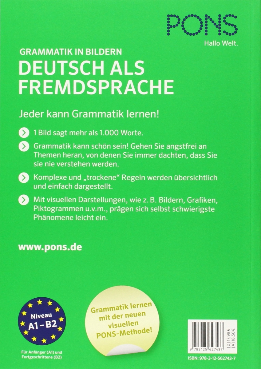 PONS Grammatik in Bildern Deutsch als Fremdsprache