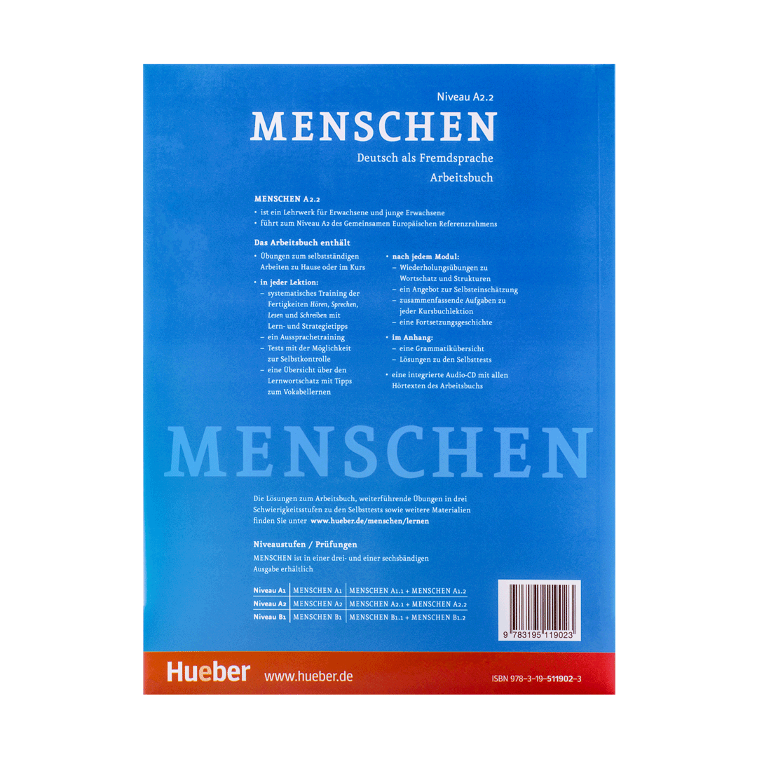 Menschen A2.2 (SB+WB+DVD) 