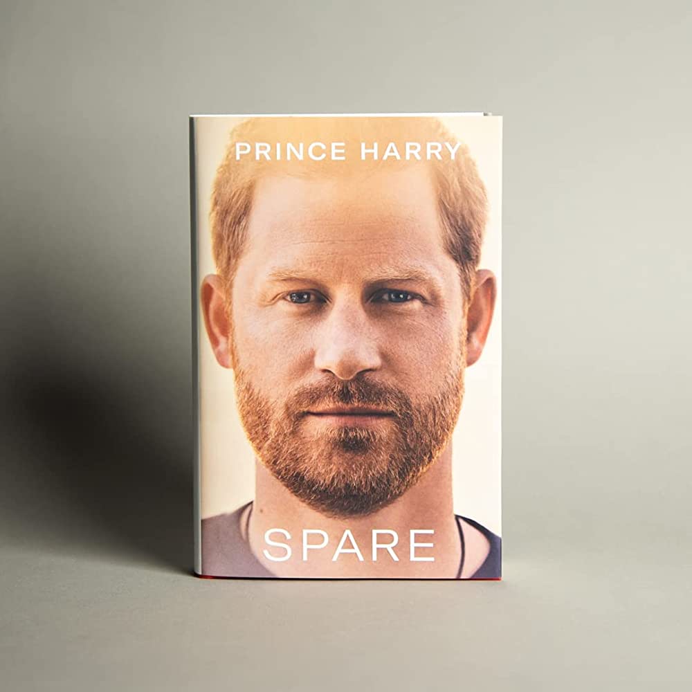 کتاب Spare by Prince Harry The Duke of Sussex جلد نرم