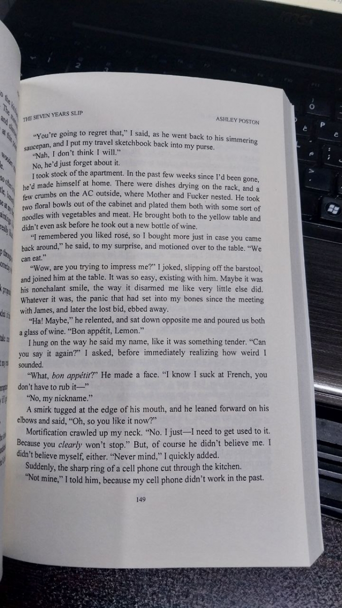 کتاب The Seven Year Slip By Ashley Poston 