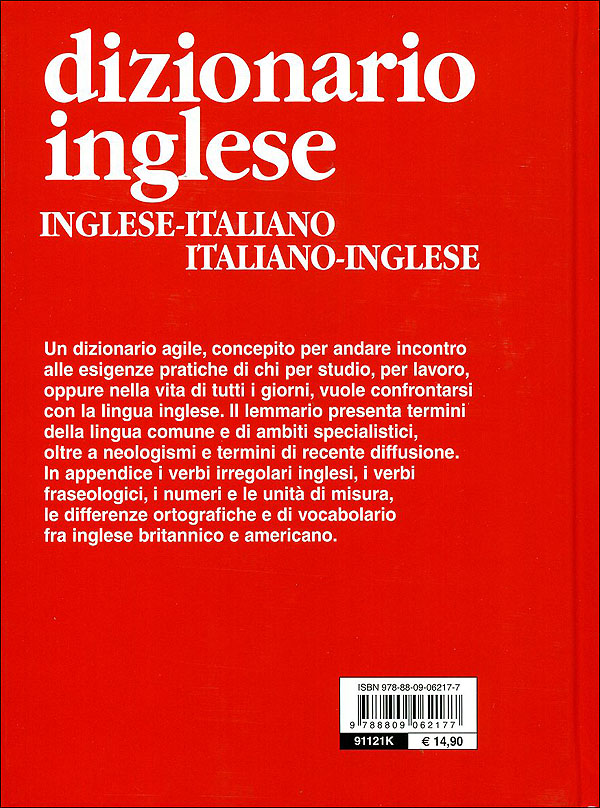  Dizionario inglese