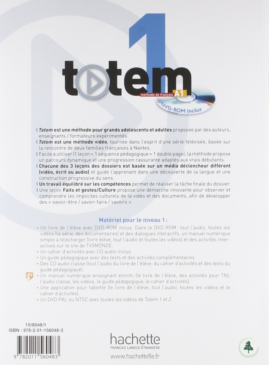 Totem 1 + Cahier + DVD-Rom