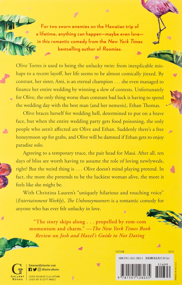 کتاب The Unhoneymooners by Christina Lauren 