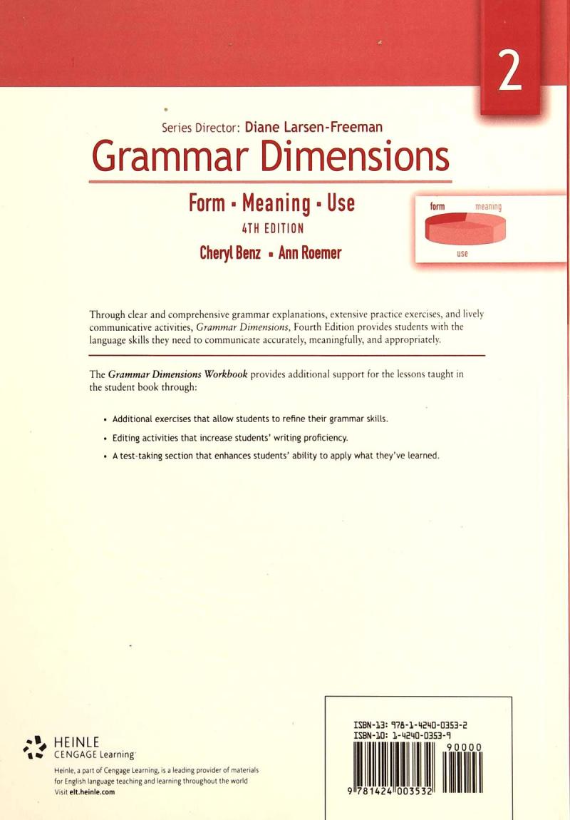 Grammar Dimensions 2 Student’s Book+ workbook 4th Edition 