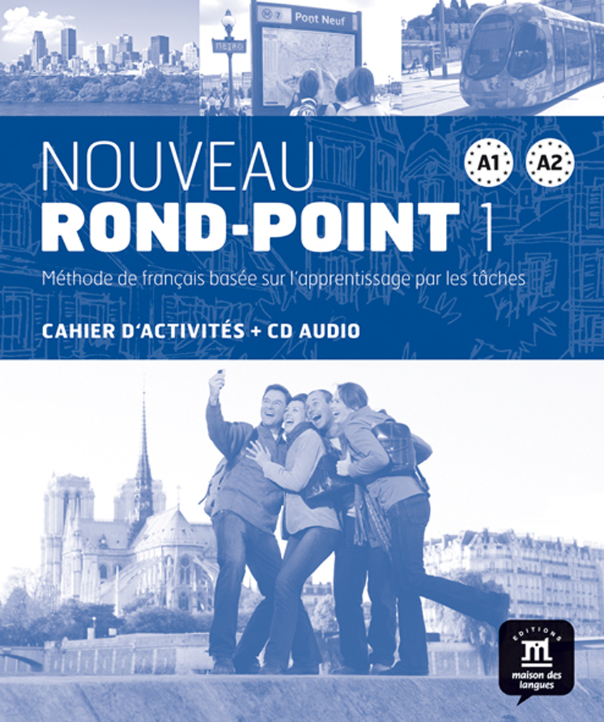 Nouveau Rond-Point 1 + Cahier + CD audio