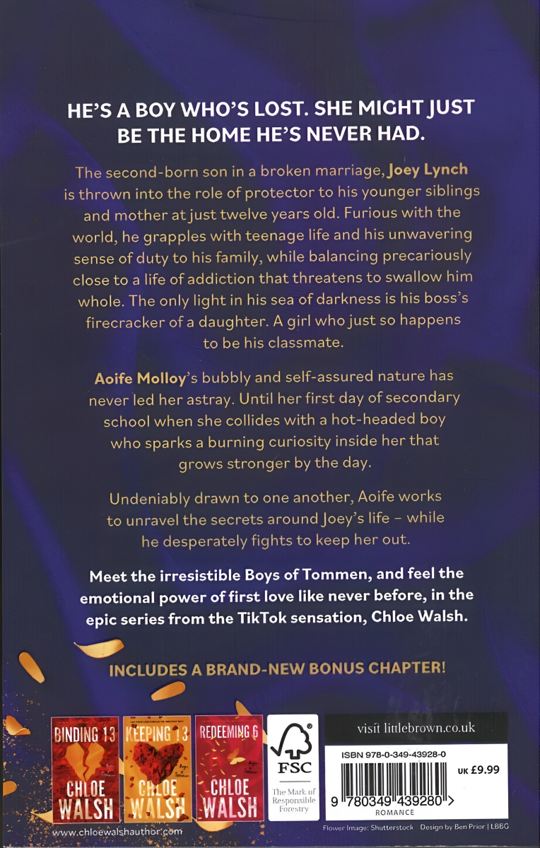  کتاب Saving 6 book 3 (The Boys of Tommen) by Chloe Walsh
