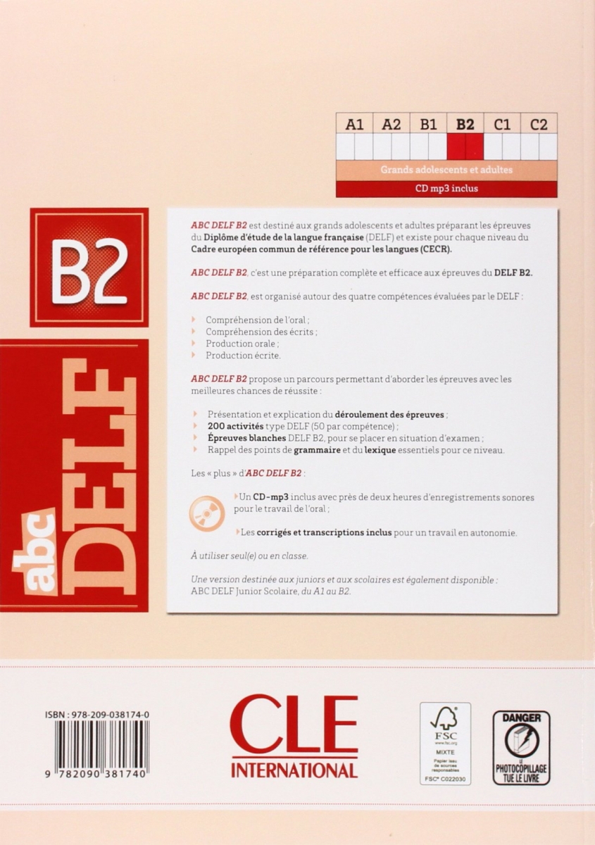  ABC DELF - Niveau B2 