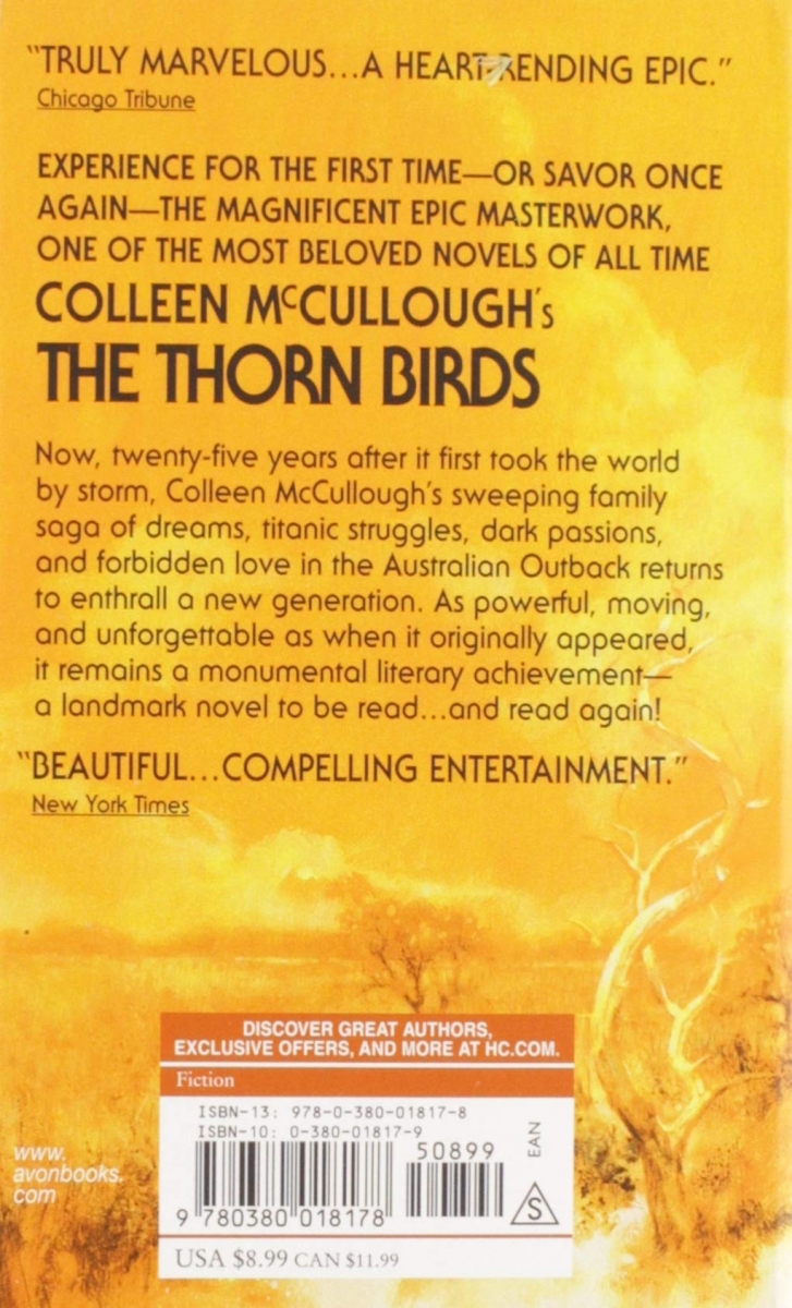 The Thorn Birds by Colleen McCullough