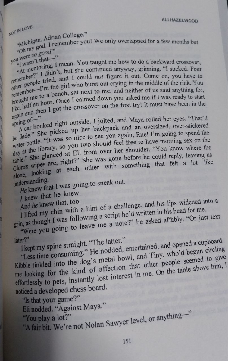کتاب Not In Love By Ali Hazelwood