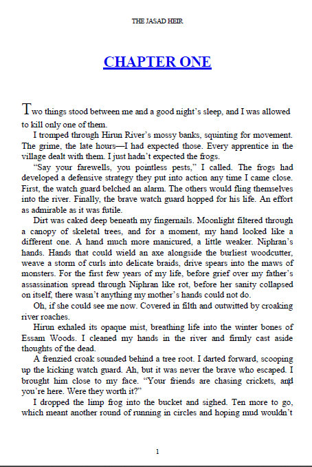 کتاب The Jasad Heir (The Scorched Throne, 1) by Sara Hashem