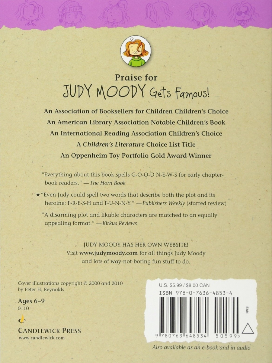 Judy Moody Gets Famous! Book 2 by Megan McDonald 