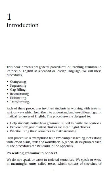 Functional Grammar in the ESL Classroom