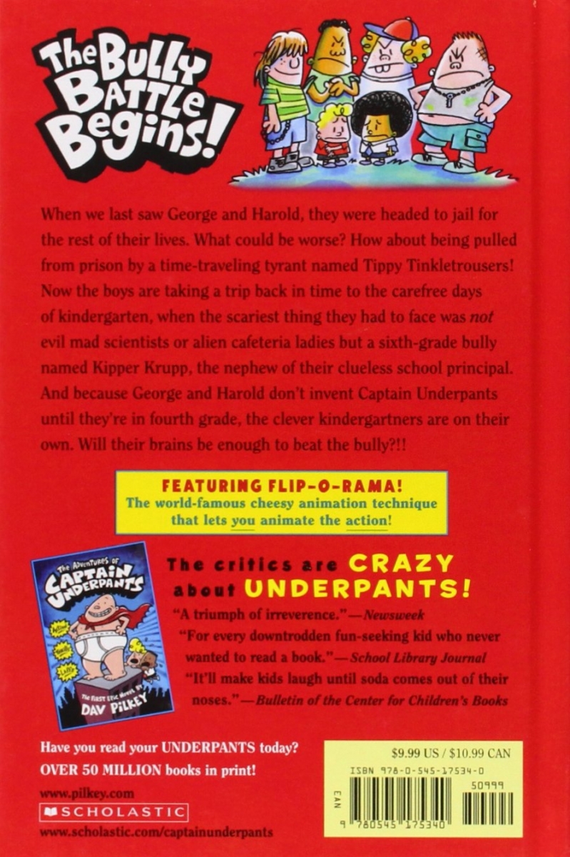  Captain Underpants and the Terrifying Return of Tippy Tinkletrousers (Captain Underpants 9)