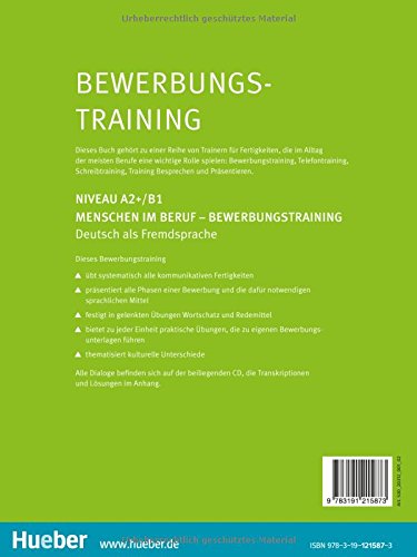  Menschen im Beruf - Bewerbungstraining A2+/B1