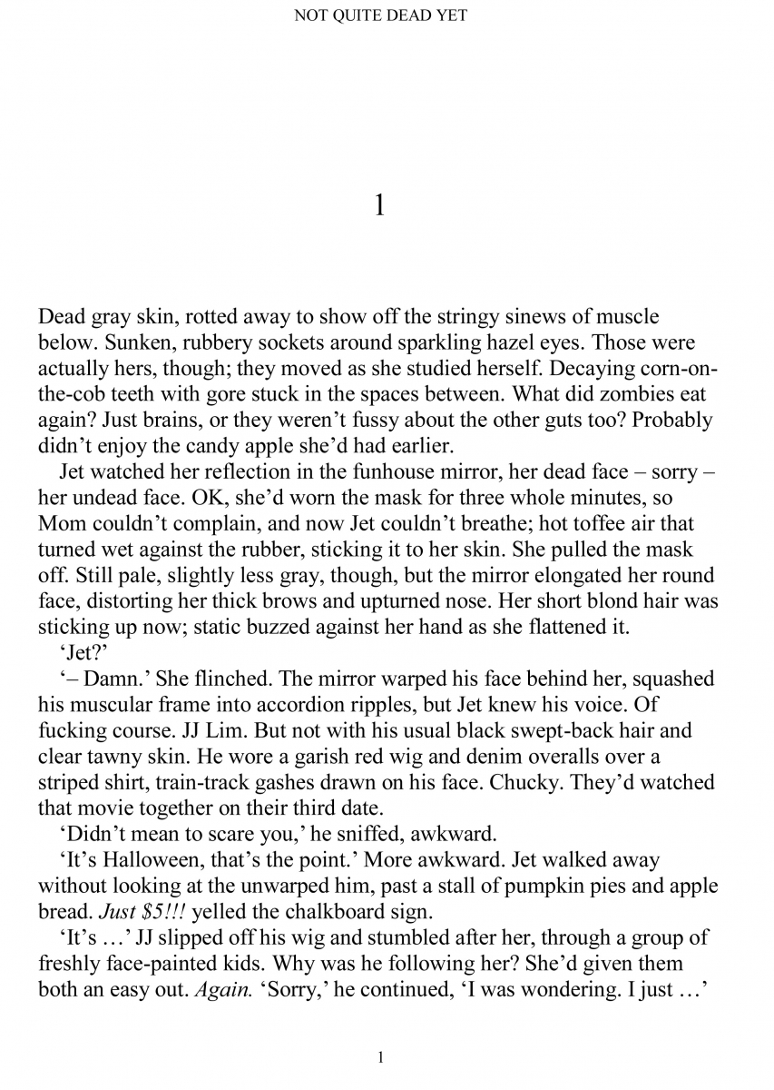 کتاب Not Quite Dead Yet by Holly Jackson