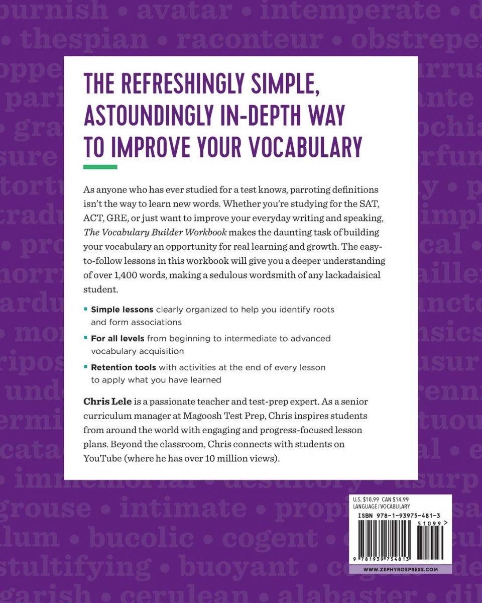 The Vocabulary Builder Workbook
