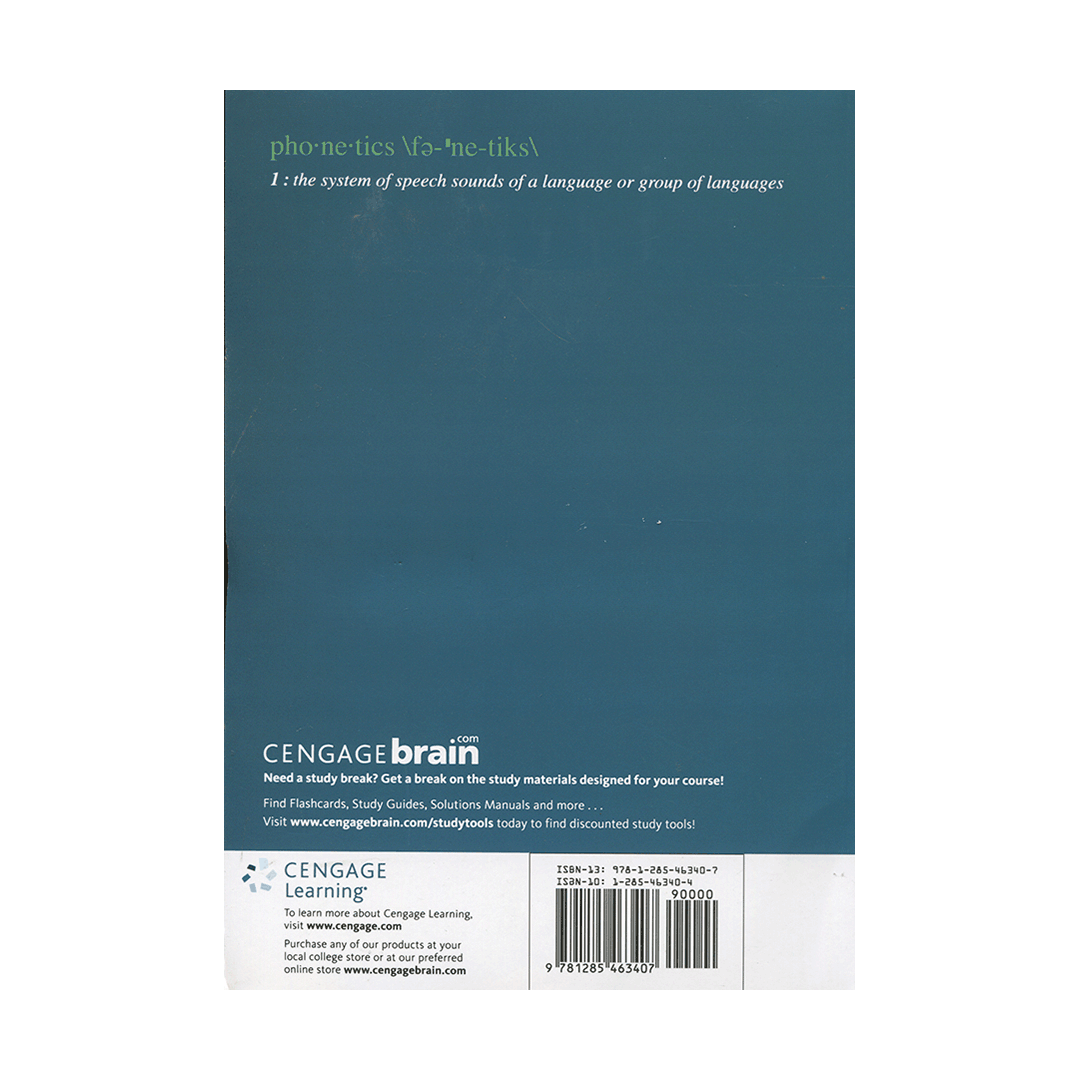 کتاب A Course In Phonetics 7th Edition 