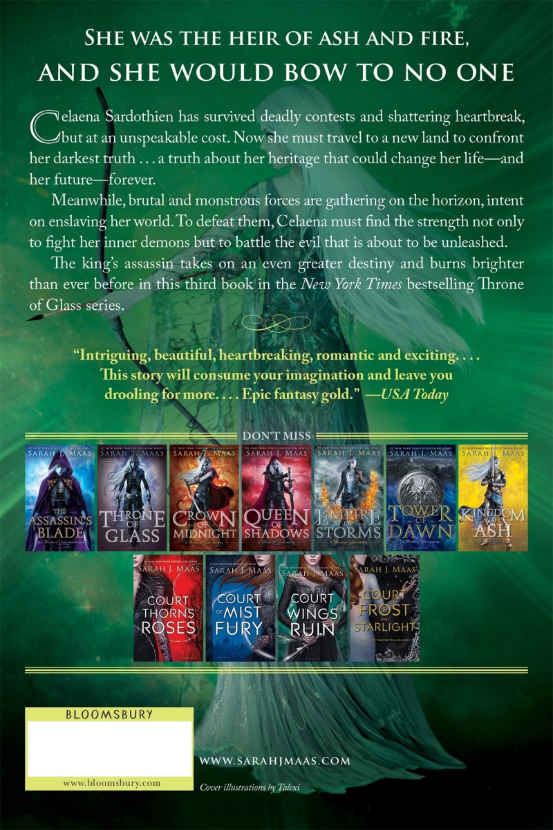 کتاب Heir of Fire Throne of Glass 3 by Sarah J Maas 