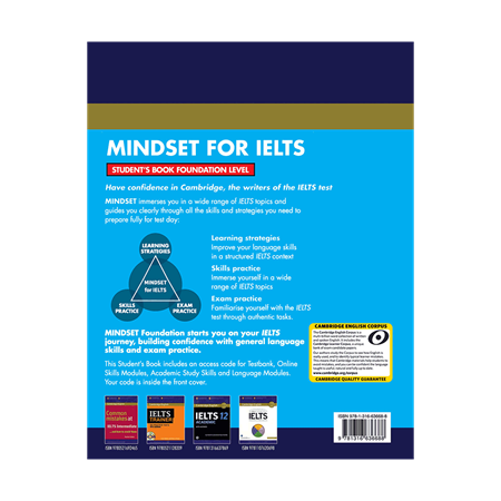 Cambridge English Mindset For IELTS Foundation Student Book+CD