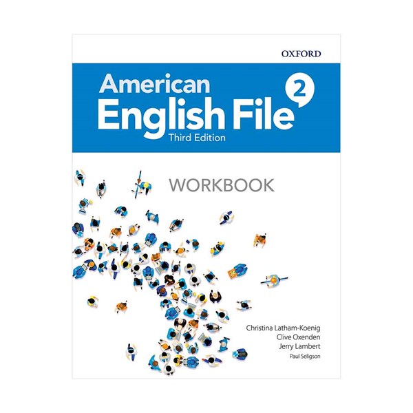 American English File 2 3rd  SB+WB+DVD امریکن فایل 