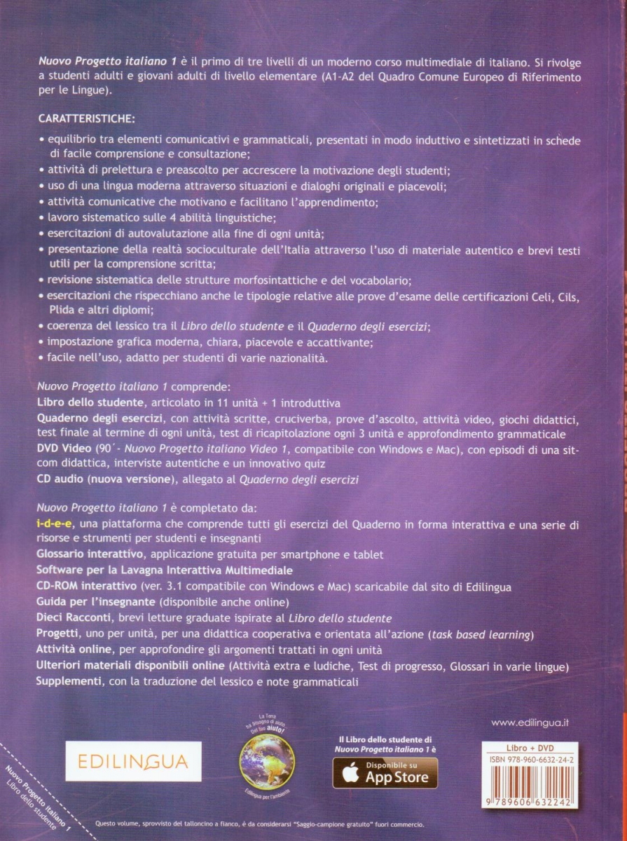  (Nuovo Progetto italiano 1 (+DVD 