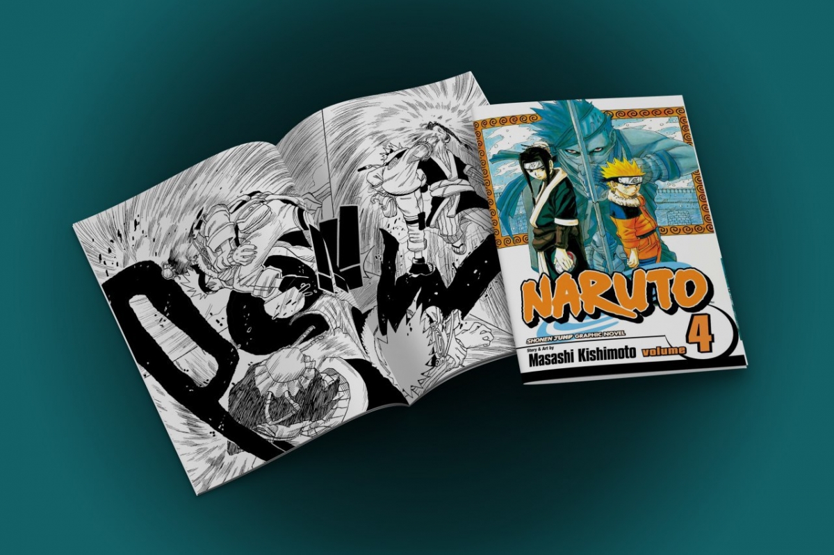 Naruto Vol. 4 by Masashi Kishimoto 