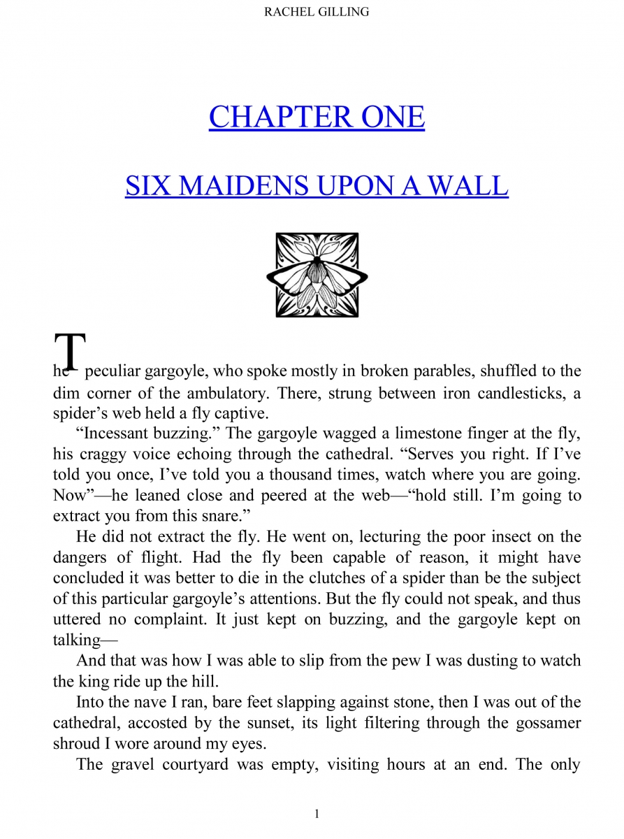کتاب The Knight and the Moth (The Stonewater Kingdom, 1) BY Rachel Gillig