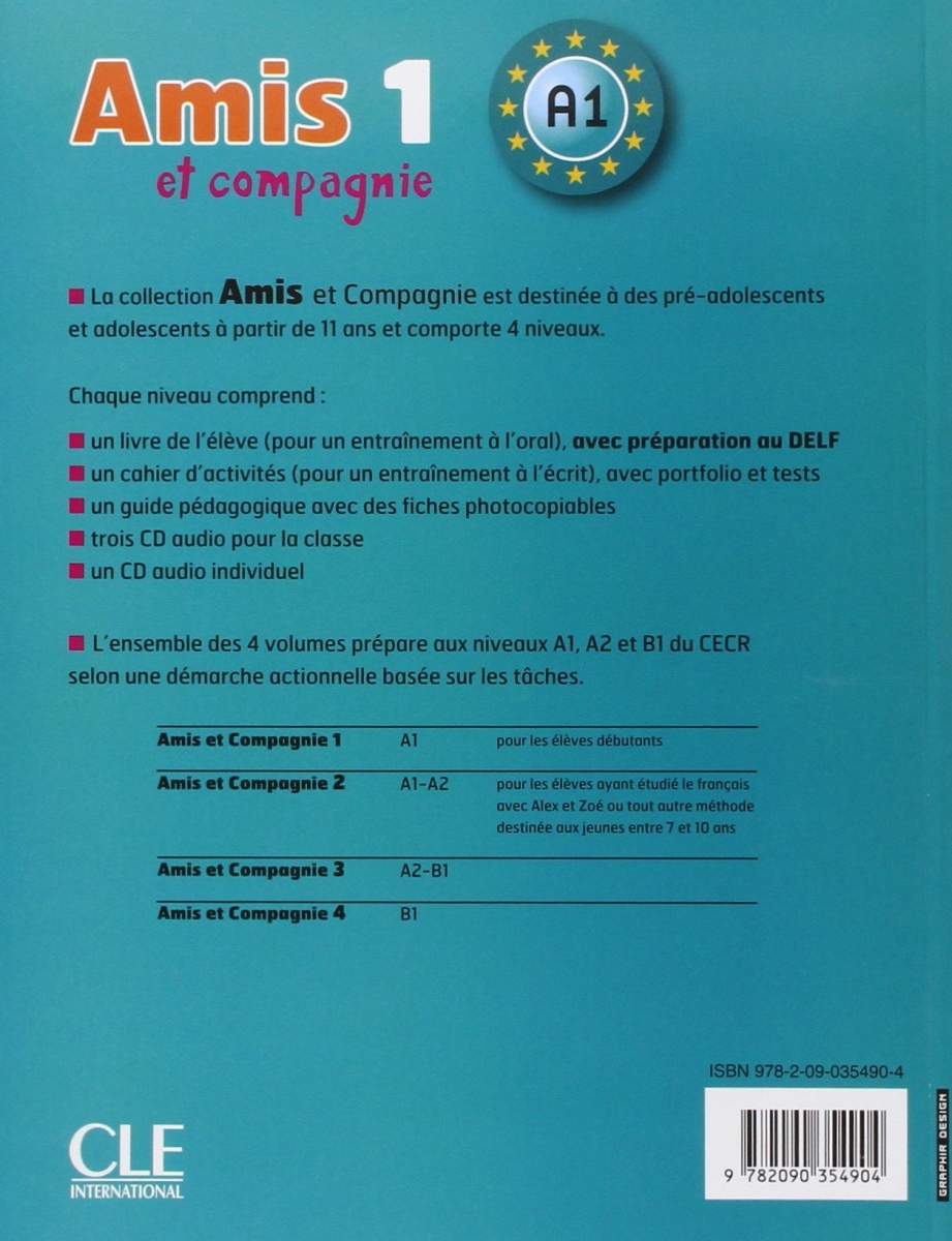 Amis et compagnie - Niveau 1 + Cahier +CD