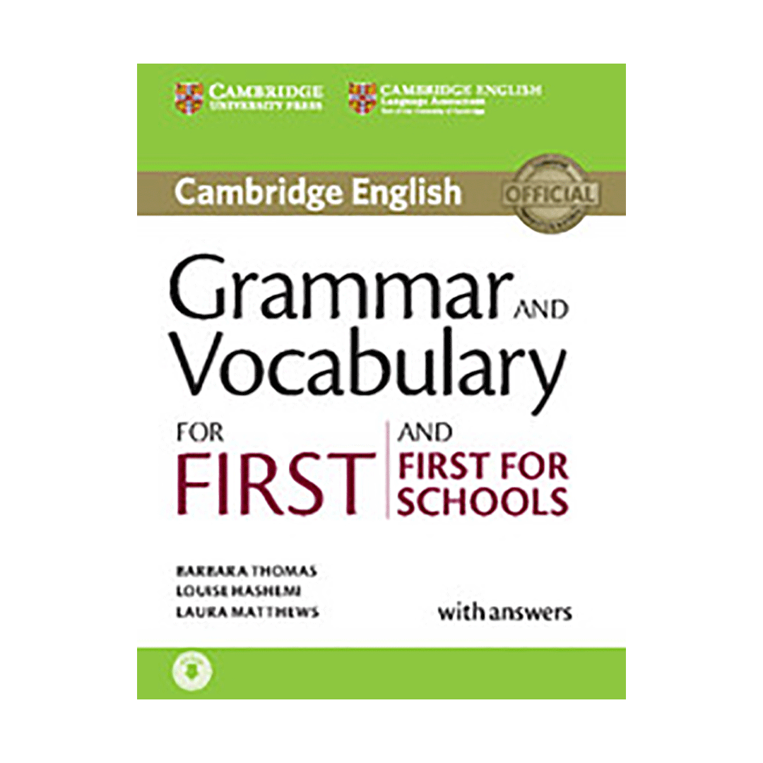 Grammar and Vocabulary for First and First for School  کتاب